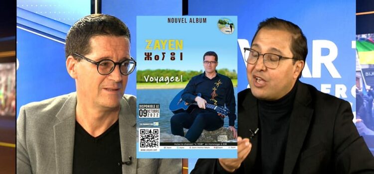Zayen sur Berbere TV le 2 octobre 2022